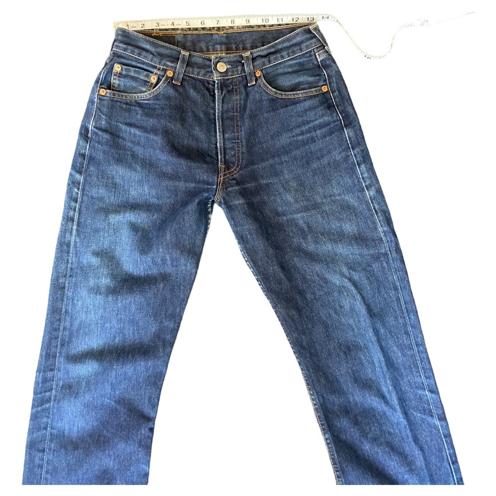 NWOT LEVI’S 501 FOR ANTHRO HIGH WAISTED BUTTON FLY STRAIGHT LEG THE OG OF JEANS - Picture 5 of 16